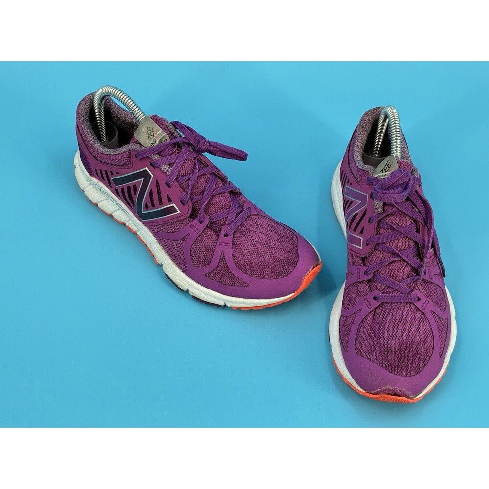 New Balance Vazee Rush Womens Size 9 B Purple Orange Running Shoes WRUSHPPR